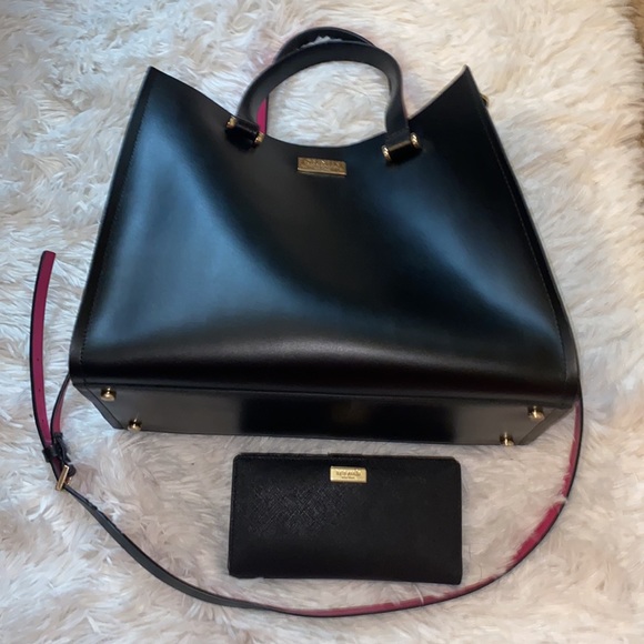 Kate Spade Arbour Hill BLACK/PINK - Picture 5 of 15